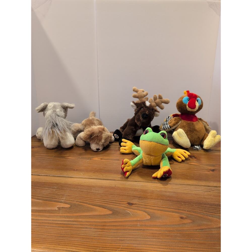Lot‎ Of Five Assorted Dance Webkinz Stuffed Animal Plush No Codes